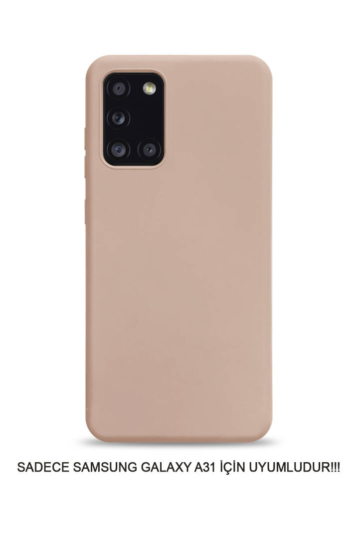 Samsung Galaxy A31 Uyumlu Kamera Korumalı Darbeye Dayanıklı Renk Atmayan Fab Silikon Kılıf - 21