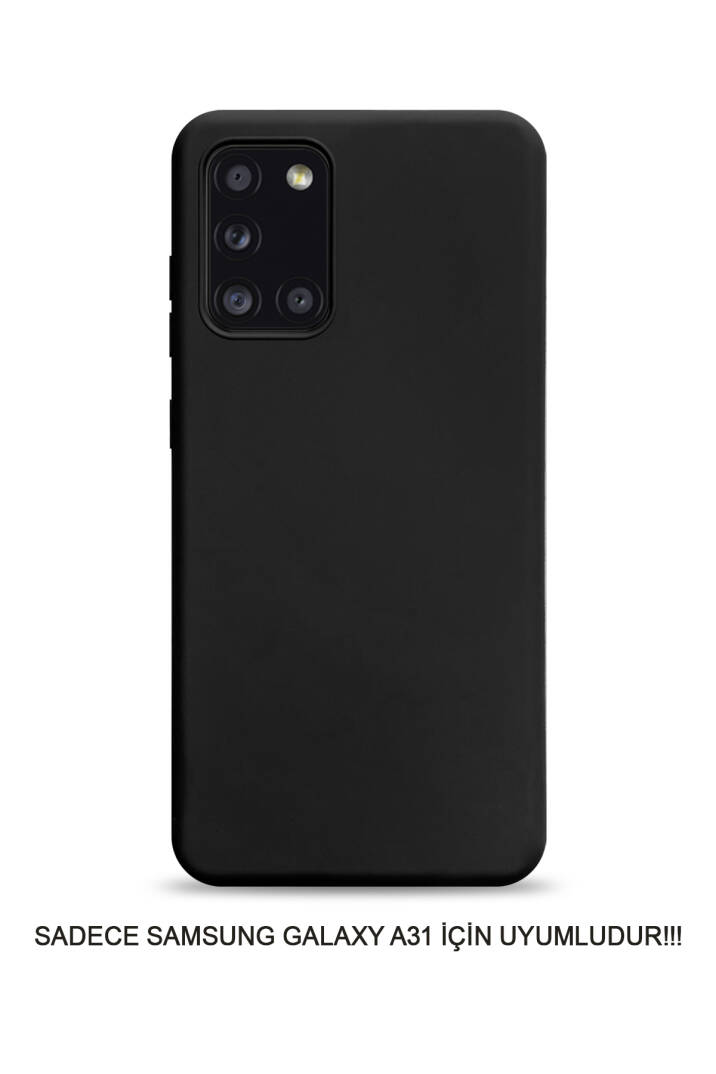 Samsung Galaxy A31 Uyumlu Kamera Korumalı Darbeye Dayanıklı Renk Atmayan Fab Silikon Kılıf - 26