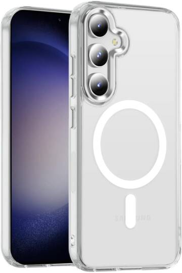 Samsung Galaxy A35 Uyumlu Şeffaf Magsafe Kılıf MTL SAFE - 4