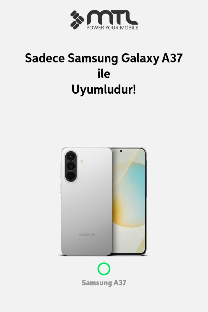 Samsung Galaxy A37 Şeffaf Magsafe Kılıf MTL SAFE - 2