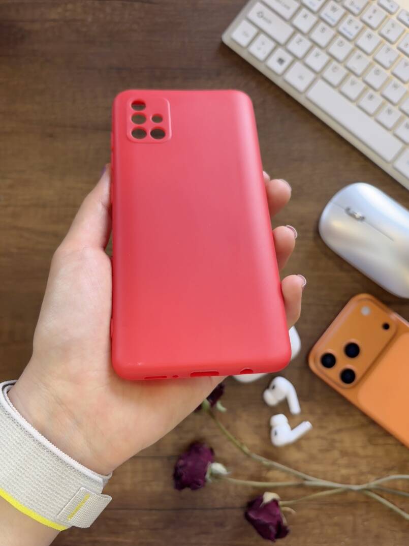 Samsung Galaxy A51 Uyumlu Kamera Korumalı Darbeye Dayanıklı Renk Atmayan Fab Silikon Kılıf - 2