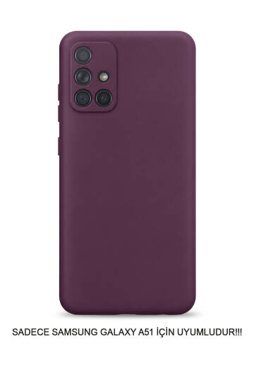 Samsung Galaxy A51 Uyumlu Kamera Korumalı Darbeye Dayanıklı Renk Atmayan Fab Silikon Kılıf - 11