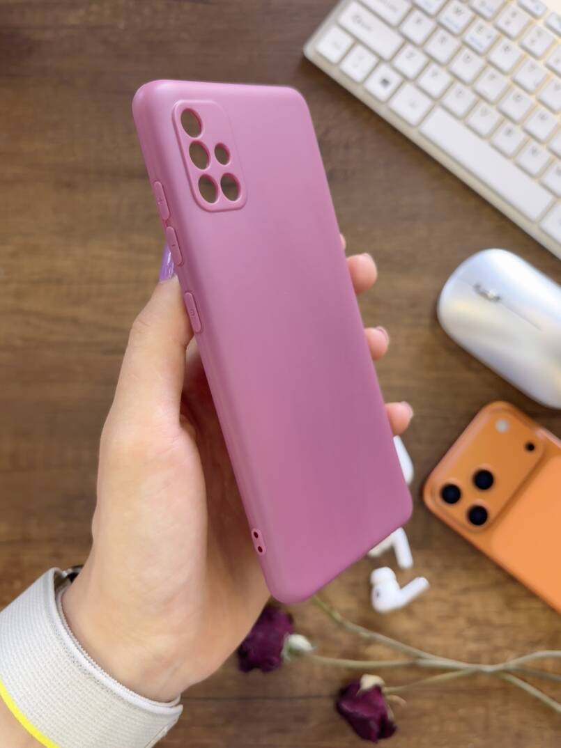 Samsung Galaxy A51 Uyumlu Kamera Korumalı Darbeye Dayanıklı Renk Atmayan Fab Silikon Kılıf - 13