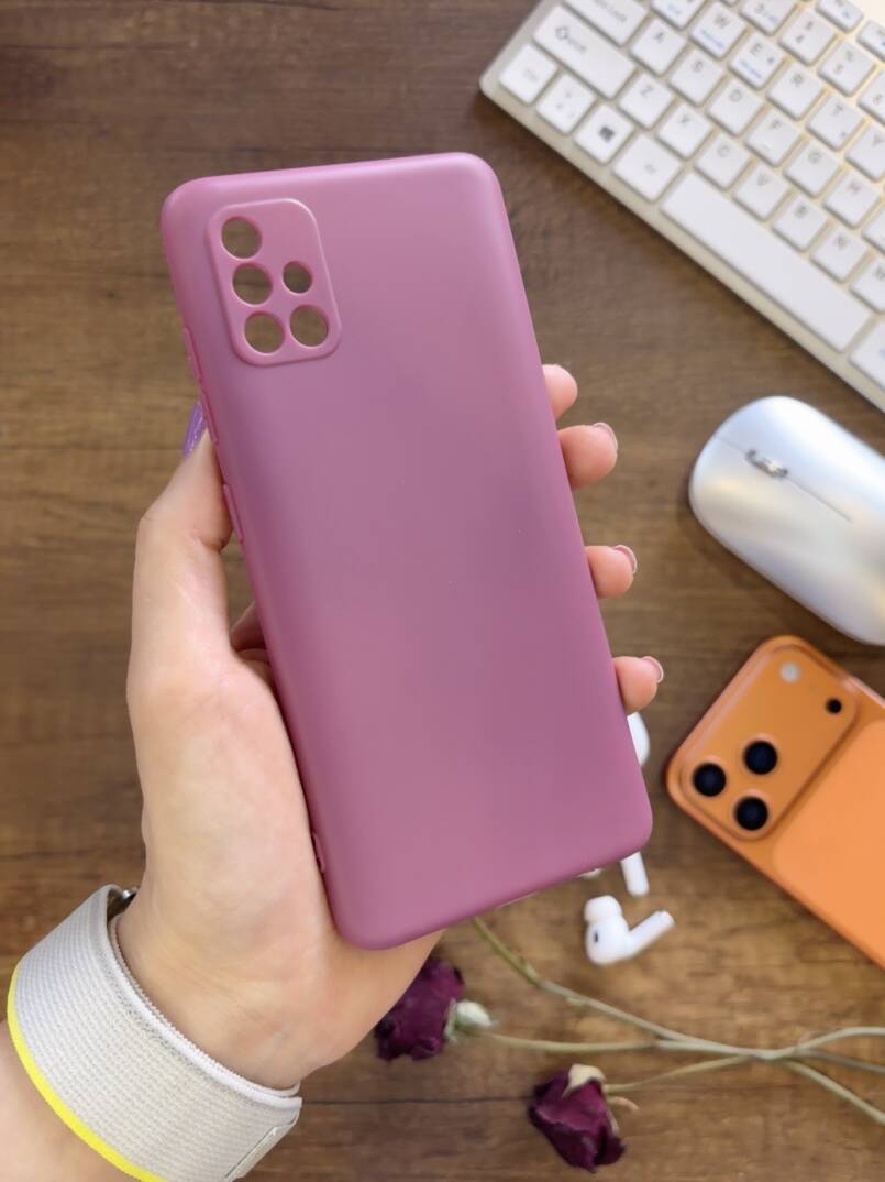 Samsung Galaxy A51 Uyumlu Kamera Korumalı Darbeye Dayanıklı Renk Atmayan Fab Silikon Kılıf - 14