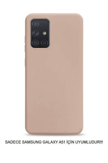 Samsung Galaxy A51 Uyumlu Kamera Korumalı Darbeye Dayanıklı Renk Atmayan Fab Silikon Kılıf - 16