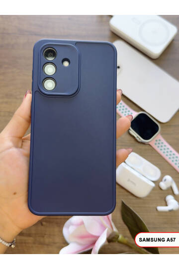 Samsung Galaxy A57 Uyumlu Kamera Korumalı Darbeye Dayanıklı Renk Atmayan Keep Silikon Kılıf - 7