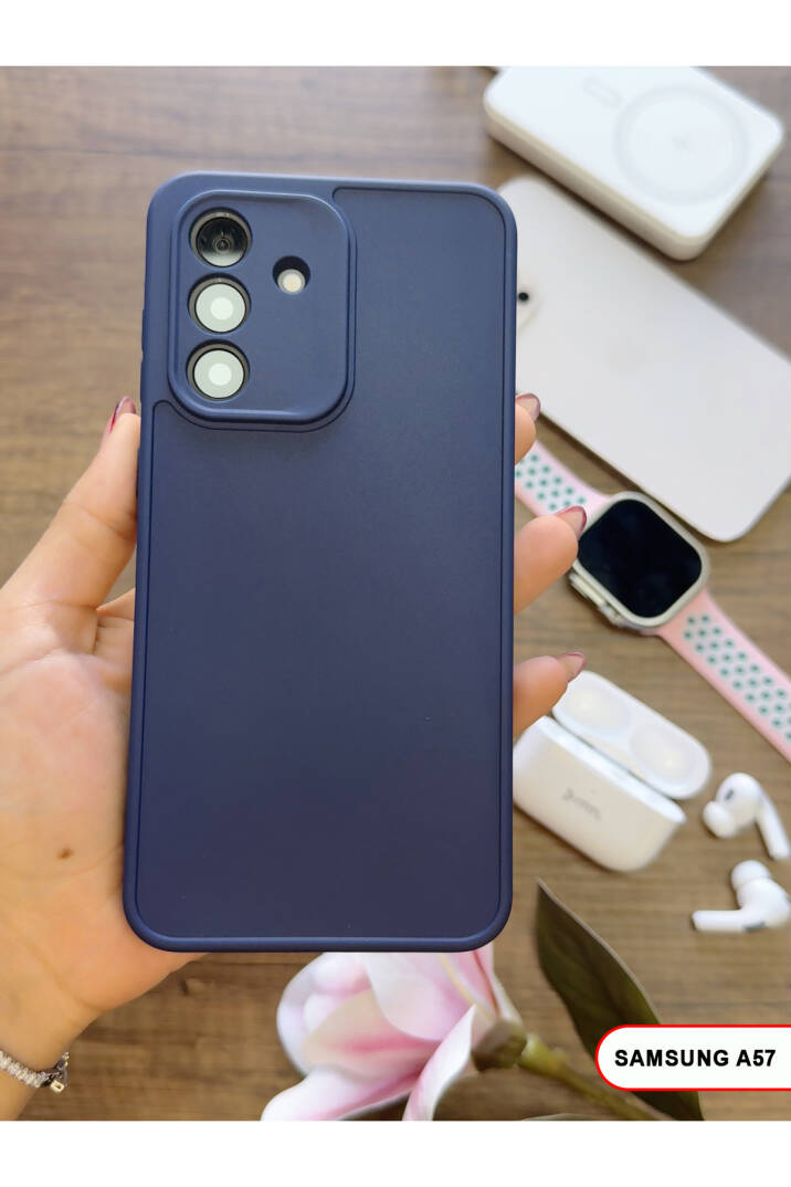 Samsung Galaxy A57 Uyumlu Kamera Korumalı Darbeye Dayanıklı Renk Atmayan Keep Silikon Kılıf - 7