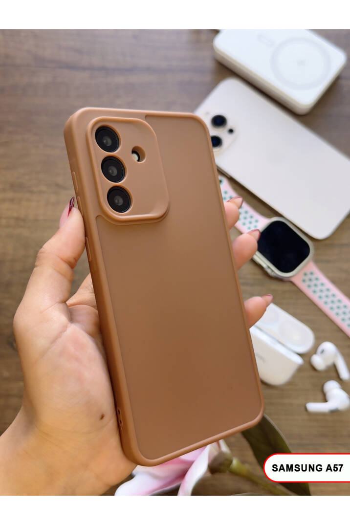 Samsung Galaxy A57 Uyumlu Kamera Korumalı Darbeye Dayanıklı Renk Atmayan Keep Silikon Kılıf - 16