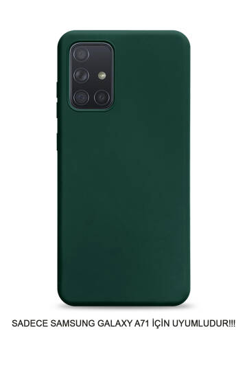 Samsung Galaxy A71 Uyumlu Kamera Korumalı Darbeye Dayanıklı Renk Atmayan Fab Silikon Kılıf