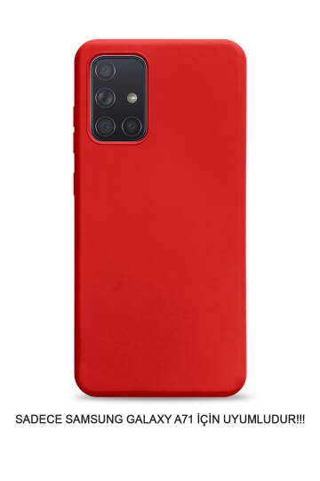 Samsung Galaxy A71 Uyumlu Kamera Korumalı Darbeye Dayanıklı Renk Atmayan Fab Silikon Kılıf - 6