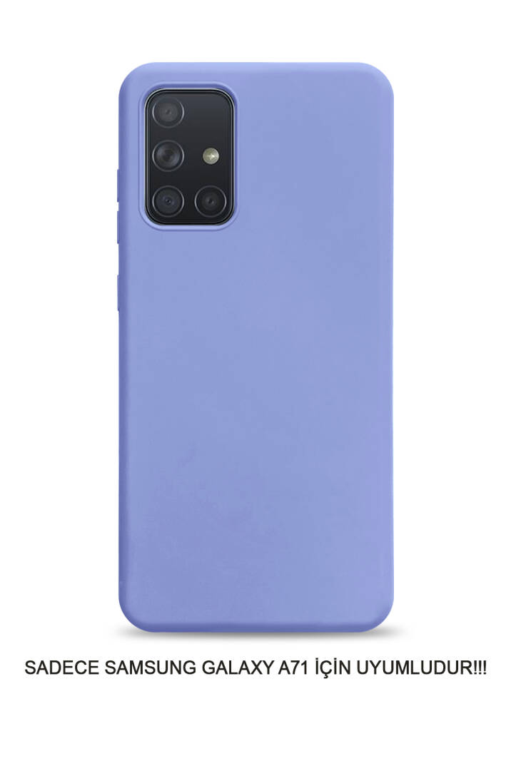 Samsung Galaxy A71 Uyumlu Kamera Korumalı Darbeye Dayanıklı Renk Atmayan Fab Silikon Kılıf - 11