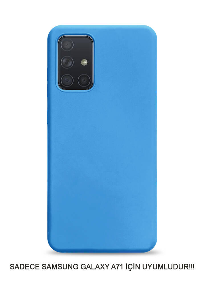 Samsung Galaxy A71 Uyumlu Kamera Korumalı Darbeye Dayanıklı Renk Atmayan Fab Silikon Kılıf - 16