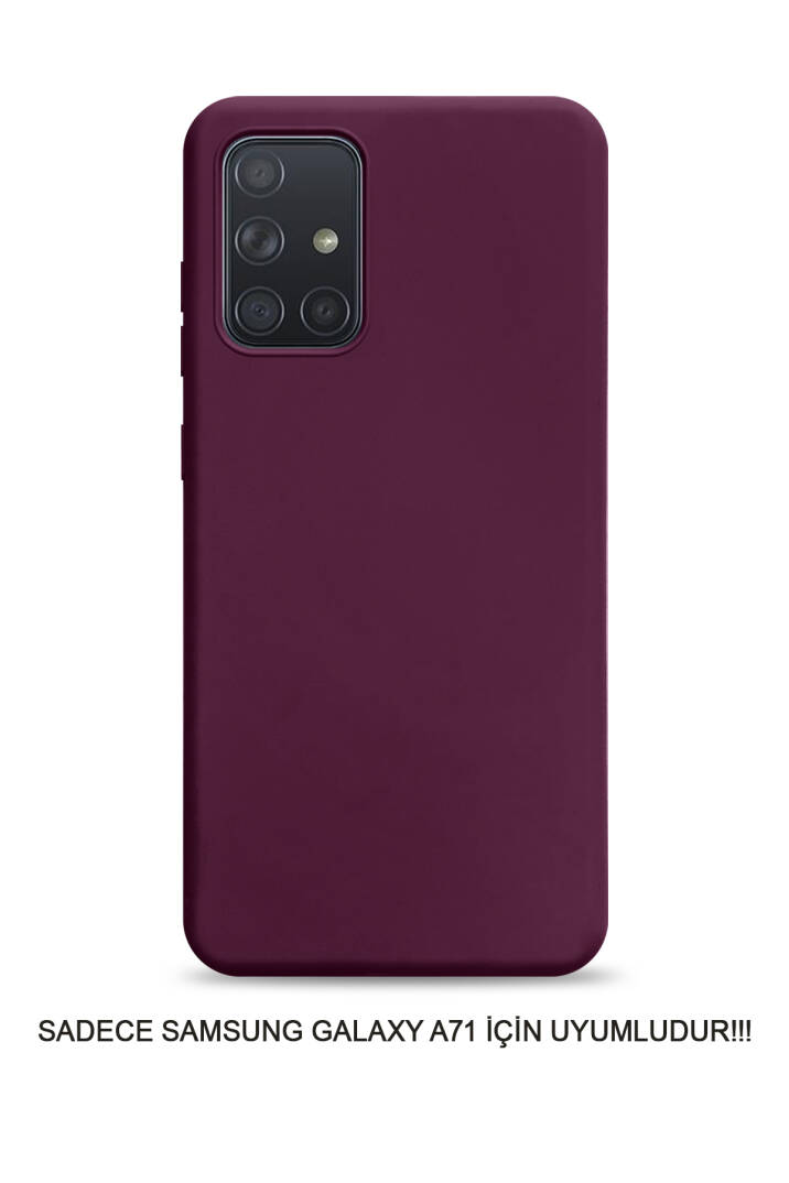 Samsung Galaxy A71 Uyumlu Kamera Korumalı Darbeye Dayanıklı Renk Atmayan Fab Silikon Kılıf - 21