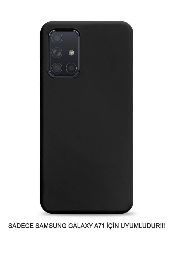 Samsung Galaxy A71 Uyumlu Kamera Korumalı Darbeye Dayanıklı Renk Atmayan Fab Silikon Kılıf - 31