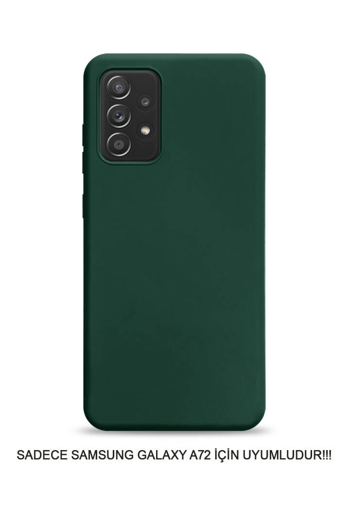Samsung Galaxy A72 Uyumlu Kamera Korumalı Darbeye Dayanıklı Renk Atmayan Fab Silikon Kılıf - 1