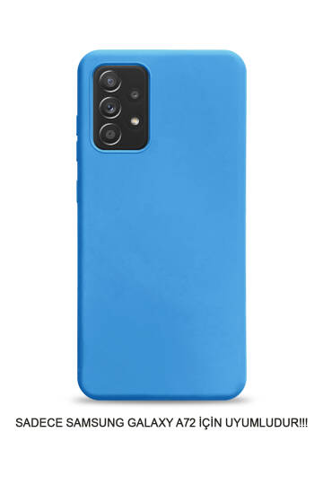 Samsung Galaxy A72 Uyumlu Kamera Korumalı Darbeye Dayanıklı Renk Atmayan Fab Silikon Kılıf - 21