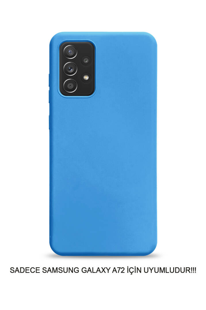 Samsung Galaxy A72 Uyumlu Kamera Korumalı Darbeye Dayanıklı Renk Atmayan Fab Silikon Kılıf - 21