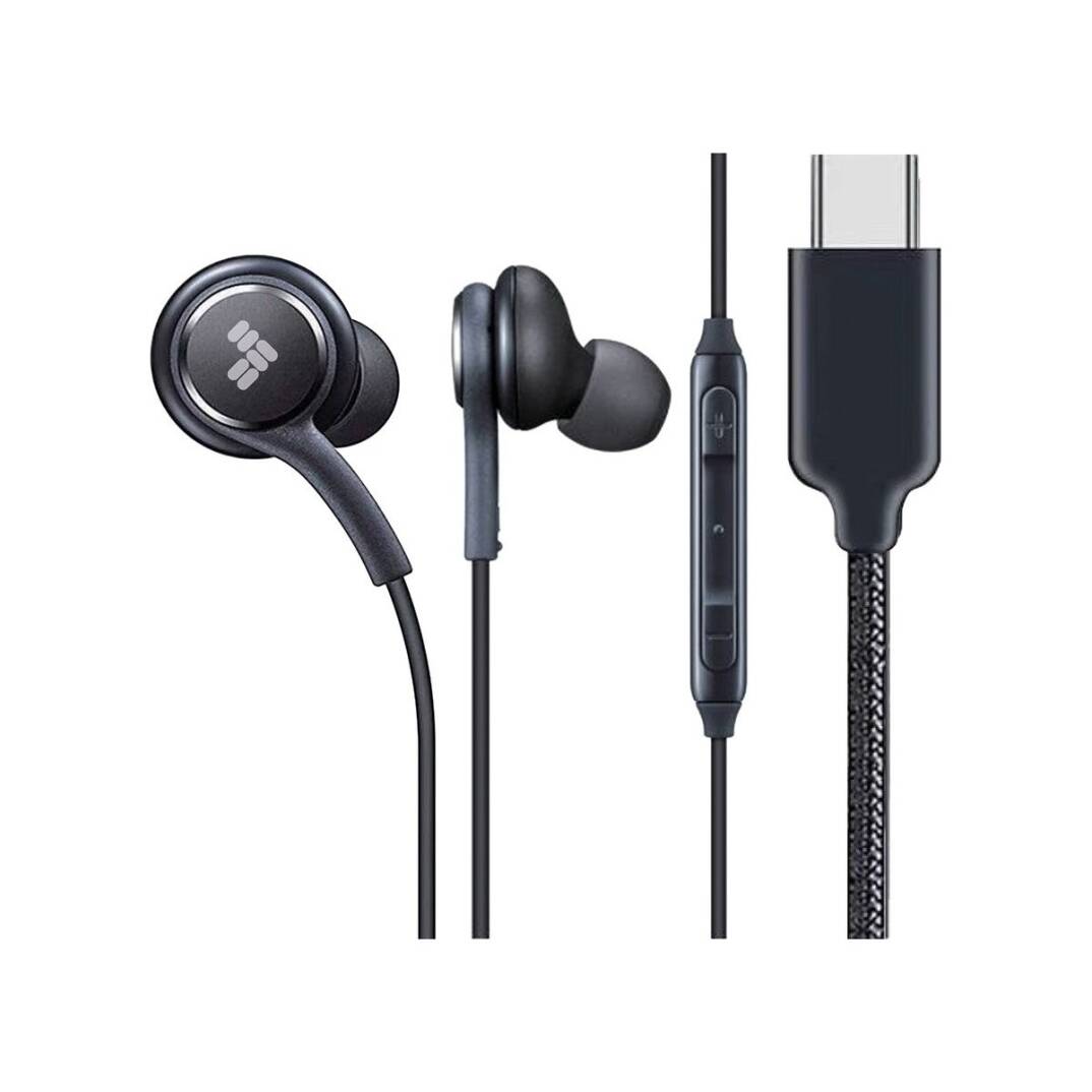 Samsung Galaxy Fold Uyumlu Tak Çalıştır Stero Type-C Kulaklık MT-A292 - 1