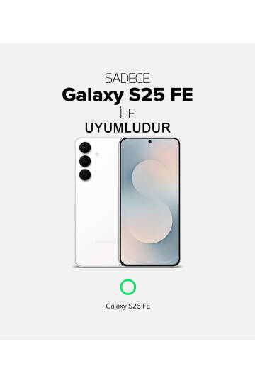 Samsung Galaxy S25 FE Uyumlu Şeffaf Magsafe Kılıf MTL SAFE - 5