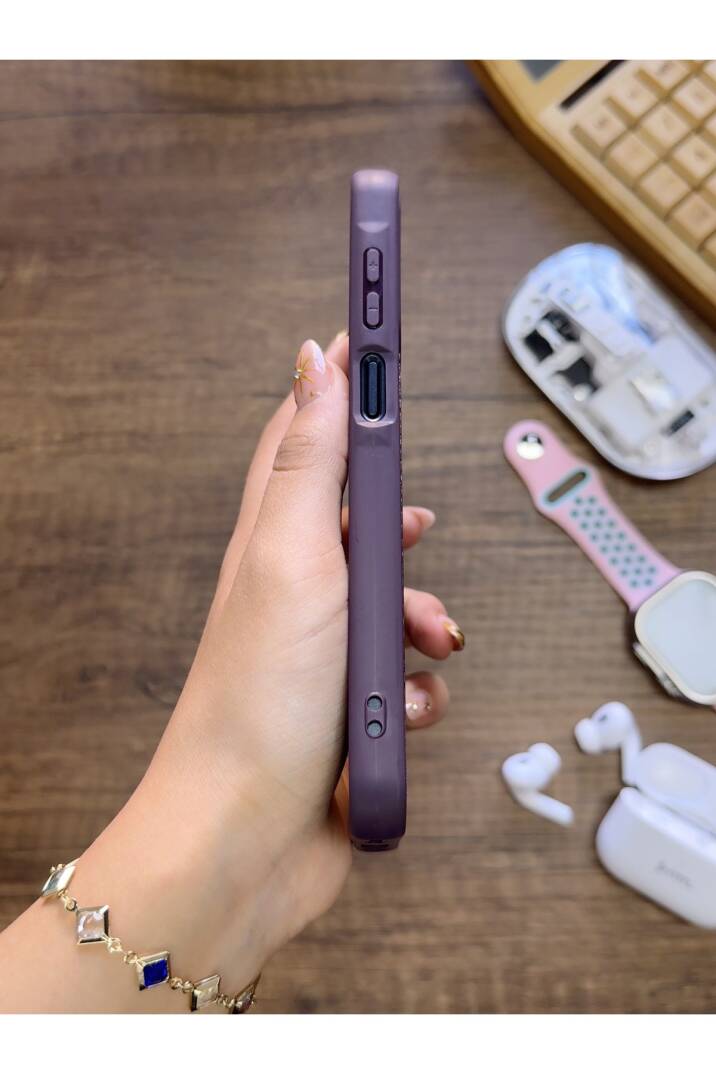 Samsung Galaxy S25 Uyumlu Premium Deri Dokulu Darbelere Karşı Dayanıklı Nazal Silikon Kılıf - 18