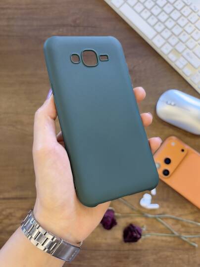 Samsung J7 2015 / J7 Core Uyumlu Kamera Korumalı Darbeye Dayanıklı Renk Atmayan Fab Silikon Kılıf - 4