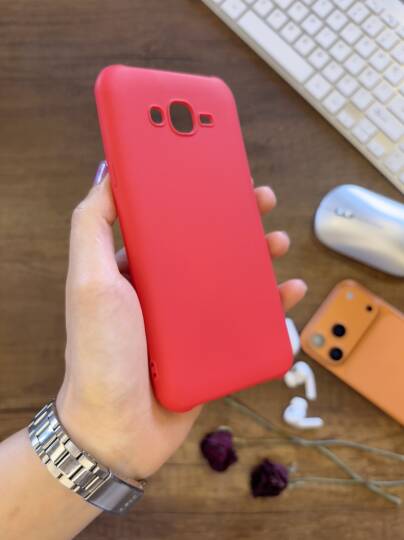 Samsung J7 2015 / J7 Core Uyumlu Kamera Korumalı Darbeye Dayanıklı Renk Atmayan Fab Silikon Kılıf - 9