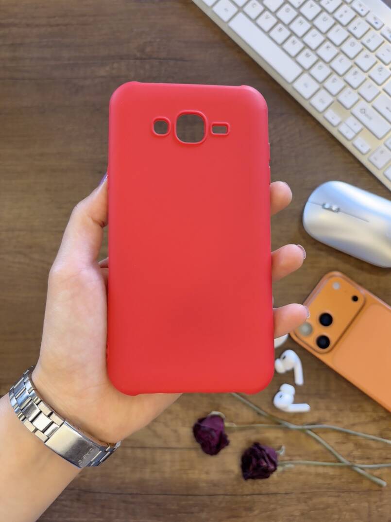 Samsung J7 2015 / J7 Core Uyumlu Kamera Korumalı Darbeye Dayanıklı Renk Atmayan Fab Silikon Kılıf - 10