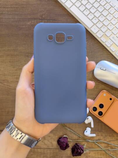 Samsung J7 2015 / J7 Core Uyumlu Kamera Korumalı Darbeye Dayanıklı Renk Atmayan Fab Silikon Kılıf - 15