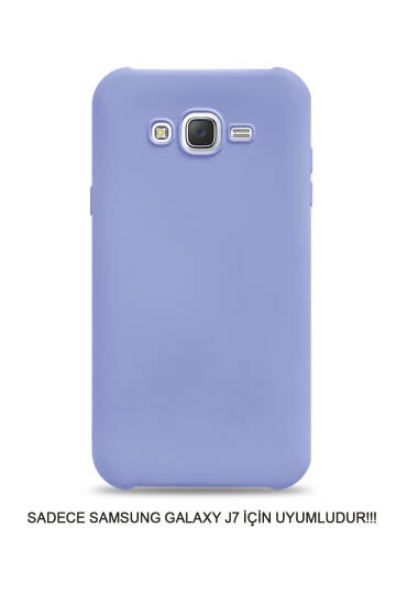 Samsung J7 2015 / J7 Core Uyumlu Kamera Korumalı Darbeye Dayanıklı Renk Atmayan Fab Silikon Kılıf - 16