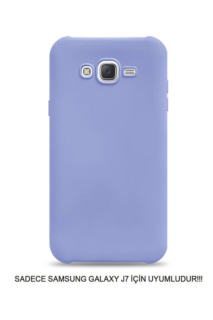 Samsung J7 2015 / J7 Core Uyumlu Kamera Korumalı Darbeye Dayanıklı Renk Atmayan Fab Silikon Kılıf - 16