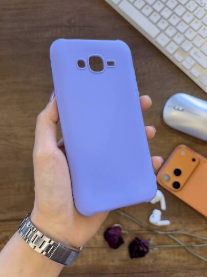 Samsung J7 2015 / J7 Core Uyumlu Kamera Korumalı Darbeye Dayanıklı Renk Atmayan Fab Silikon Kılıf - 19