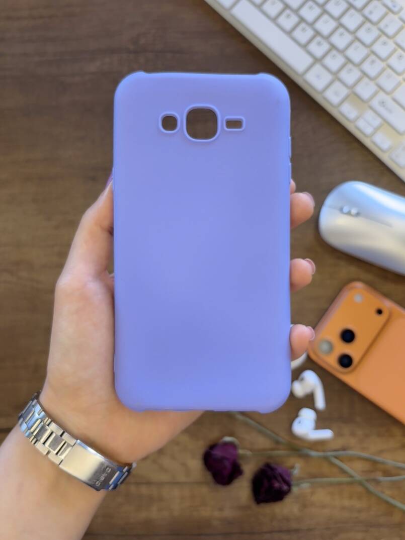 Samsung J7 2015 / J7 Core Uyumlu Kamera Korumalı Darbeye Dayanıklı Renk Atmayan Fab Silikon Kılıf - 20