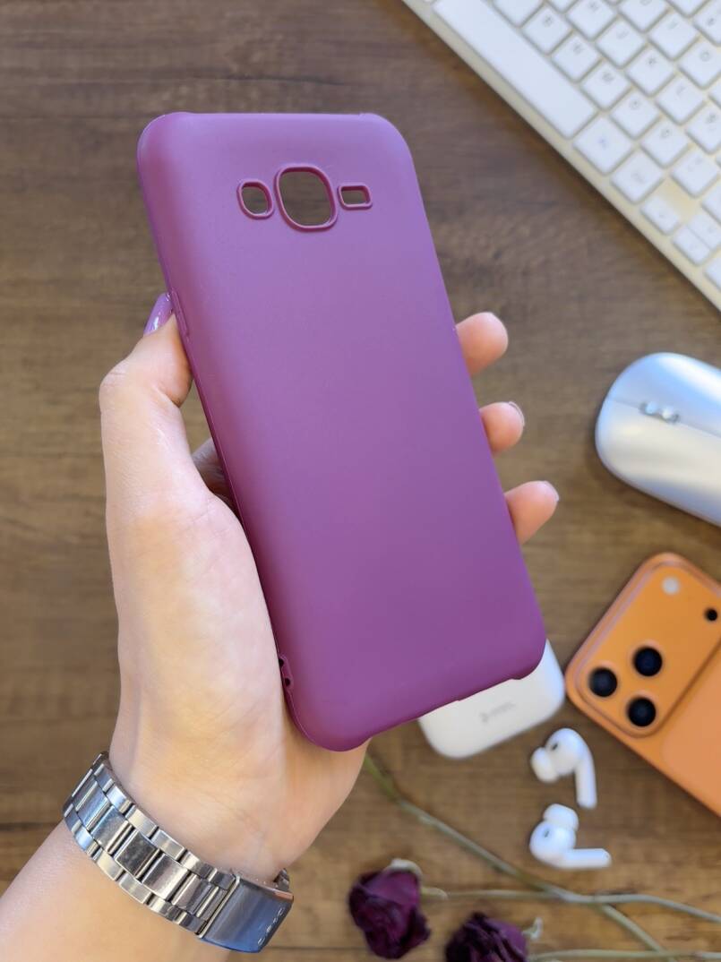 Samsung J7 2015 / J7 Core Uyumlu Kamera Korumalı Darbeye Dayanıklı Renk Atmayan Fab Silikon Kılıf - 29