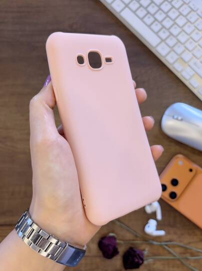 Samsung J7 2015 / J7 Core Uyumlu Kamera Korumalı Darbeye Dayanıklı Renk Atmayan Fab Silikon Kılıf - 32