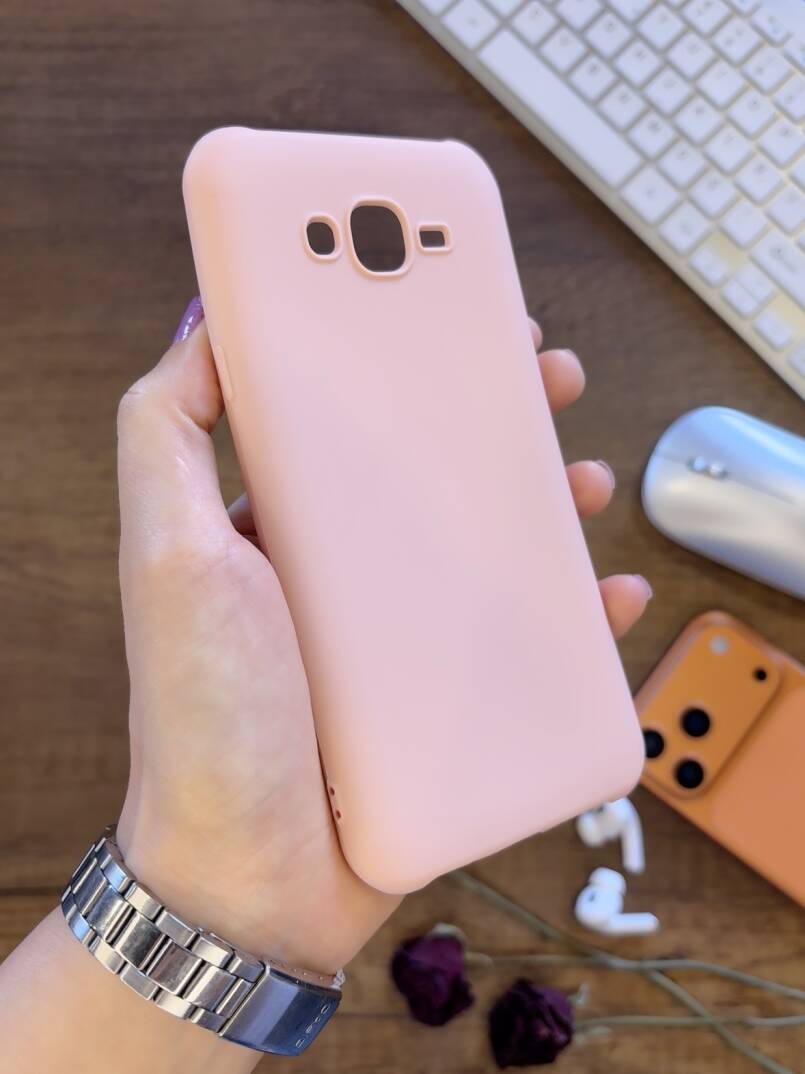 Samsung J7 2015 / J7 Core Uyumlu Kamera Korumalı Darbeye Dayanıklı Renk Atmayan Fab Silikon Kılıf - 32