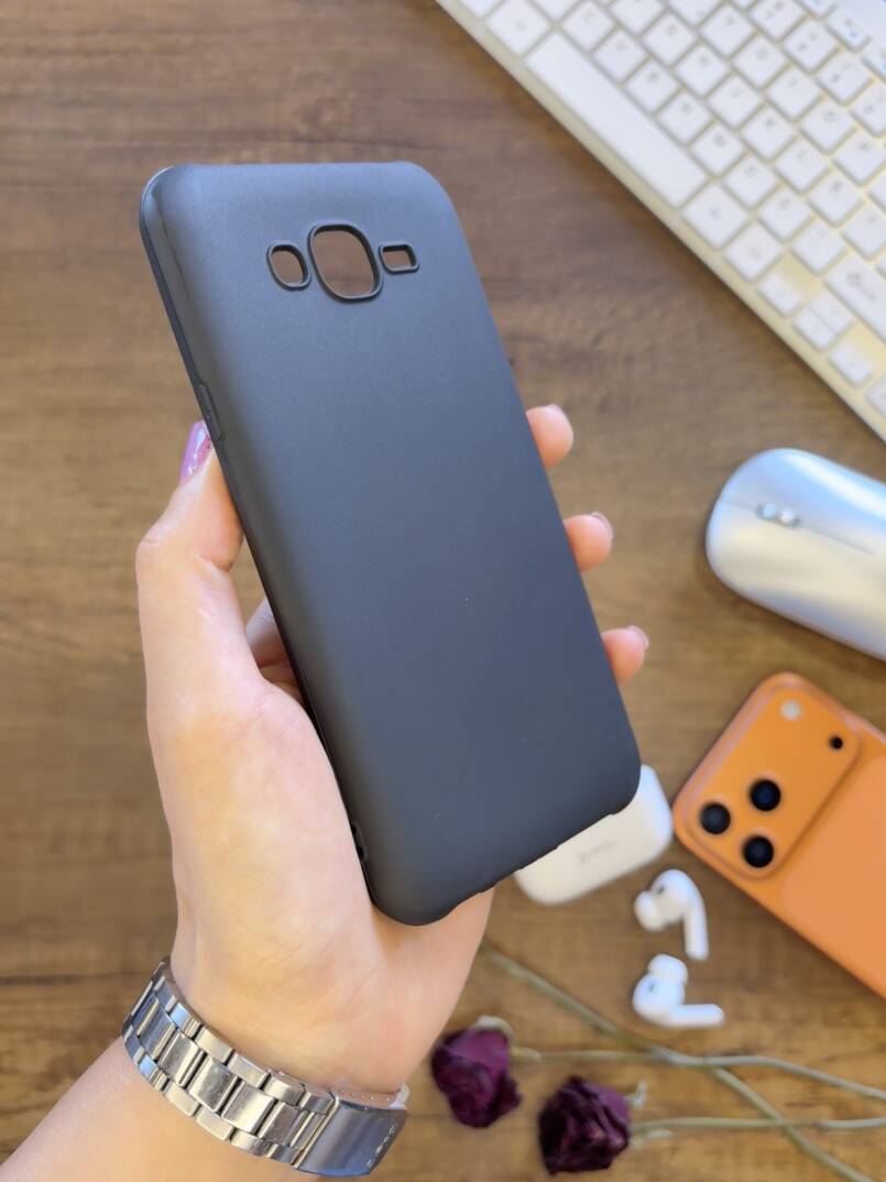 Samsung J7 2015 / J7 Core Uyumlu Kamera Korumalı Darbeye Dayanıklı Renk Atmayan Fab Silikon Kılıf - 39