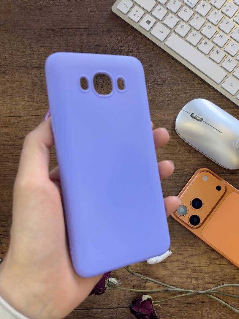Samsung J7 2016 J710 Uyumlu Kamera Korumalı Darbeye Dayanıklı Renk Atmayan Fab Silikon Kılıf - 19