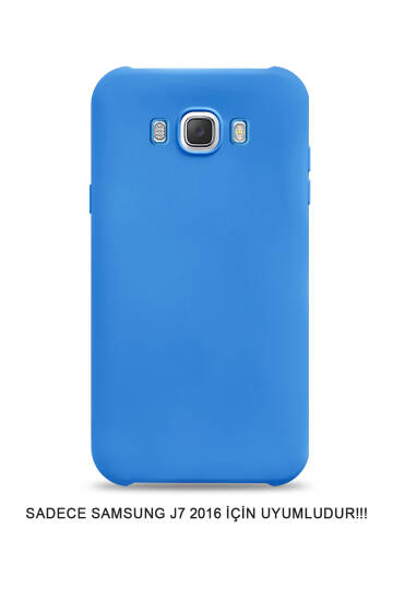 Samsung J7 2016 J710 Uyumlu Kamera Korumalı Darbeye Dayanıklı Renk Atmayan Fab Silikon Kılıf - 21