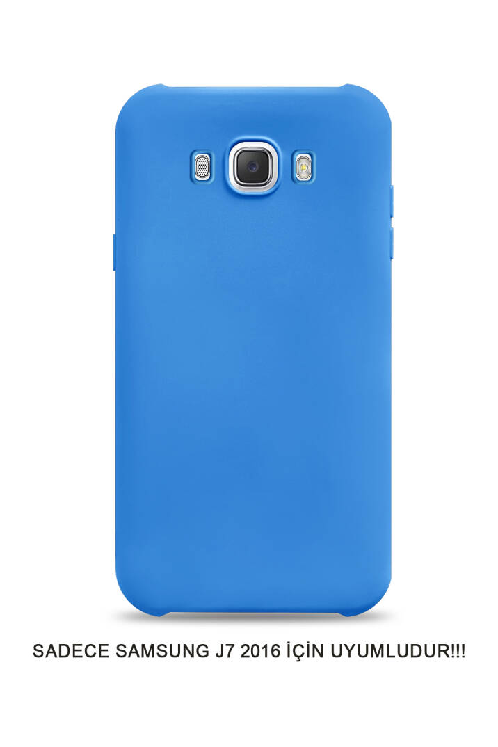 Samsung J7 2016 J710 Uyumlu Kamera Korumalı Darbeye Dayanıklı Renk Atmayan Fab Silikon Kılıf - 21