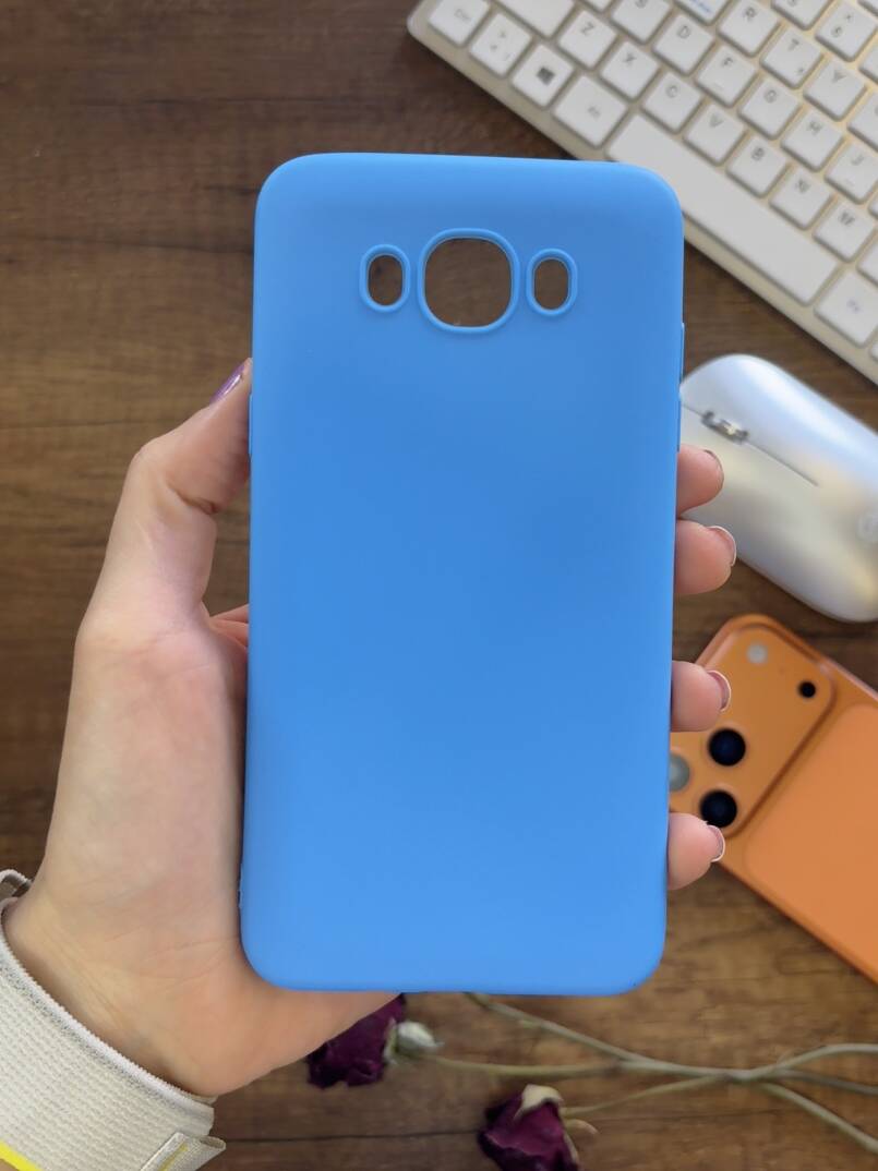 Samsung J7 2016 J710 Uyumlu Kamera Korumalı Darbeye Dayanıklı Renk Atmayan Fab Silikon Kılıf - 25