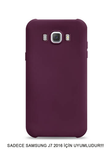 Samsung J7 2016 J710 Uyumlu Kamera Korumalı Darbeye Dayanıklı Renk Atmayan Fab Silikon Kılıf - 26