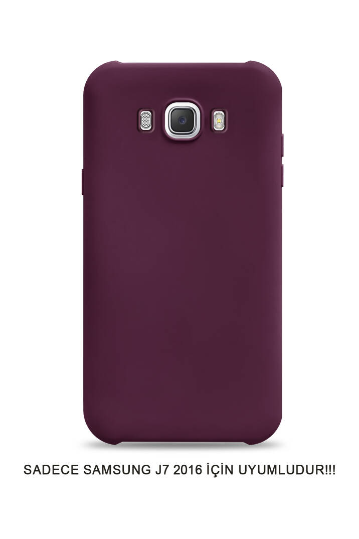 Samsung J7 2016 J710 Uyumlu Kamera Korumalı Darbeye Dayanıklı Renk Atmayan Fab Silikon Kılıf - 26
