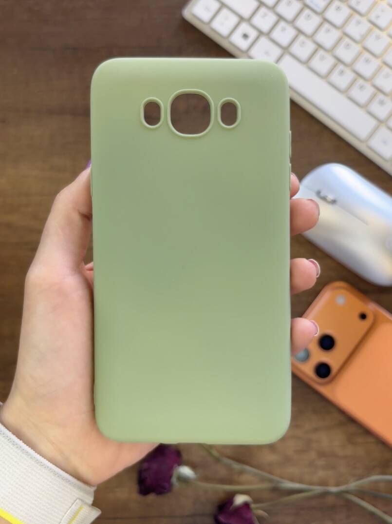 Samsung J7 2016 J710 Uyumlu Kamera Korumalı Darbeye Dayanıklı Renk Atmayan Fab Silikon Kılıf - 45