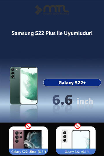Samsung S22 Plus Şeffaf Magsafe Kılıf MTL SAFE - 2