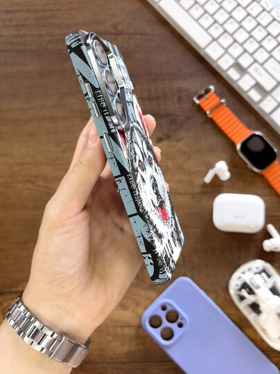 Samsung S24 Ultra Kılıf MagSafe Uyumlu Hayvan Figürlü Premium Kapak Kılıf SOO-740 - 5