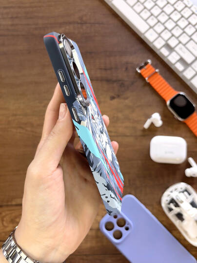 Samsung S24 Ultra Kılıf MagSafe Uyumlu Hayvan Figürlü Premium Kapak Kılıf SOO-740 - 29