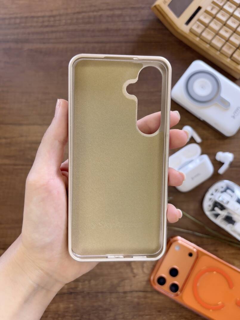 Samsung S25 Uyumlu Kadife İç Yüzey Tasarımlı Taşlı Işıltılı Parlak Pırlanta Kılıf Dia Plus - 8