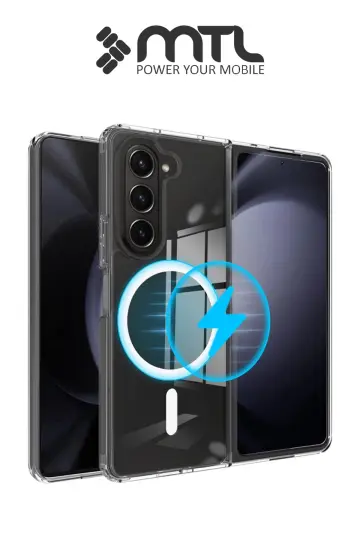Samsung Z Fold 6 Şeffaf Magsafe Kılıf MTL SAFE