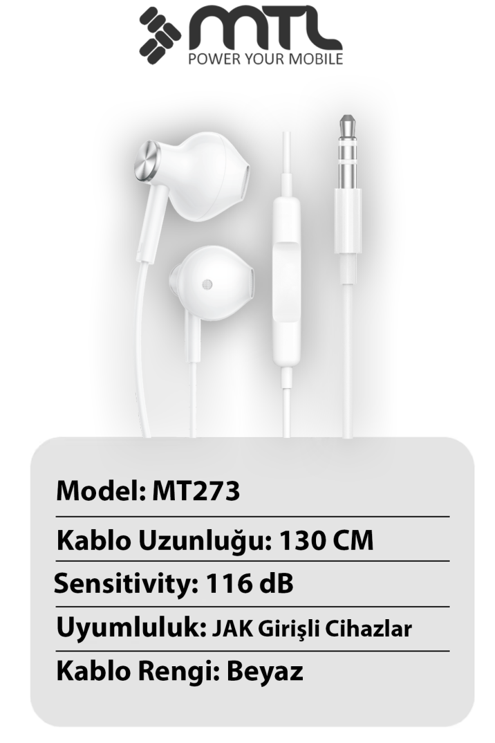 Tak Çalıştır Stero 3.5mm Jack Kulaklık Mikrofonlu - Extra Bass - 2
