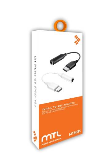 Type-C to 3.5mm AUX Kulaklık Adaptörü - Tak Çalıştır Ses Dönüştürücü